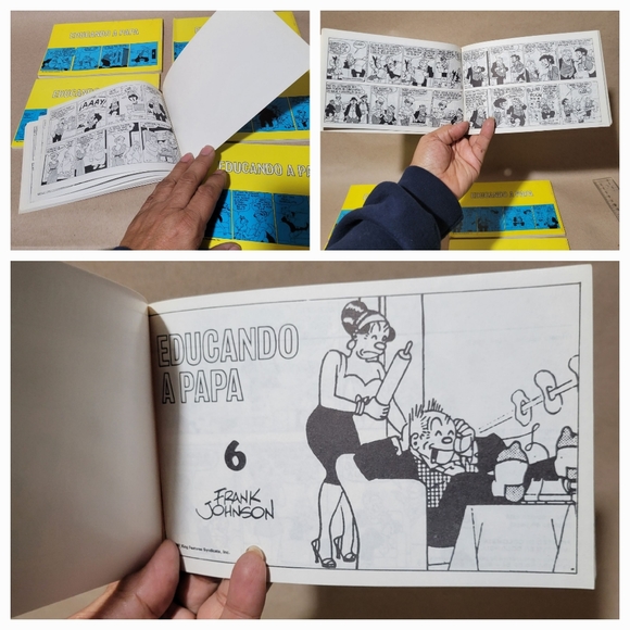 Rare Set of 12 Books - Educando A Papá. Frank Johnson. Oveja Negra. 1987 - Picture 2 of 8